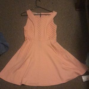 Peach dress
